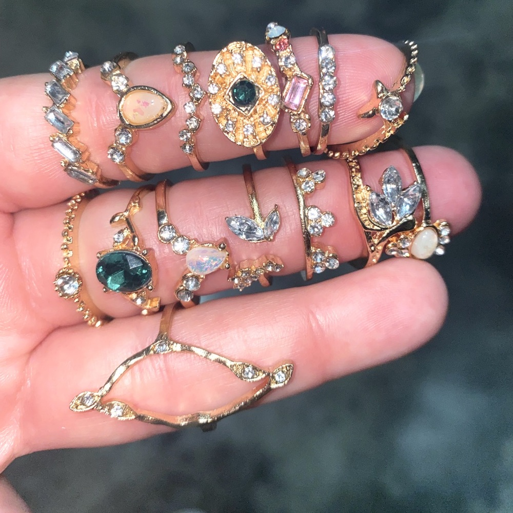 15 stackable rings